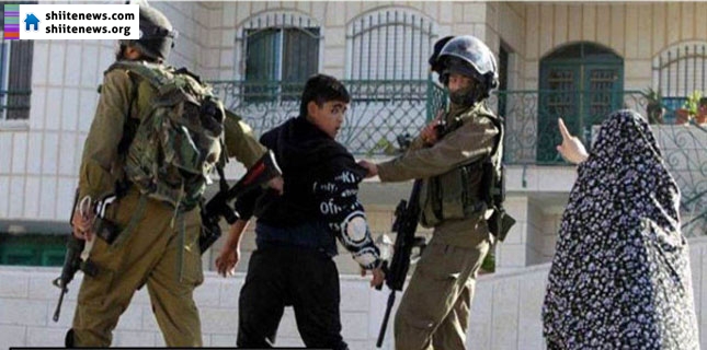 Israel regularly arrests Palestinian children