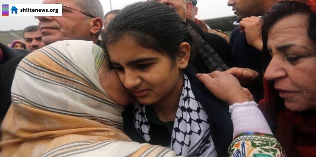 Israel releases Palestinian schoolgirl from prison