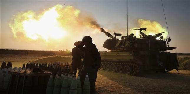 Israeli artillery shelling hits northern Gaza