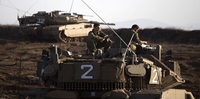Israeli tank targets Syrian military post in Golan Heights