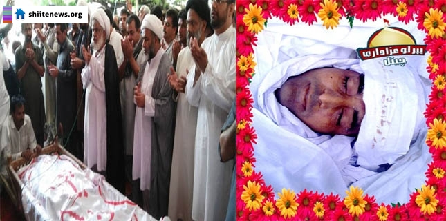 Khairpur: Funeral prayers of martyred Advocate Ameer Haider offered, thousands attended
