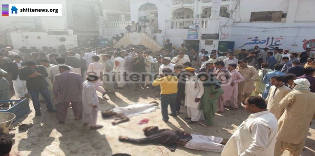 Lashkar-e-Jhangvi of Punjabi Taliban perpetrated suicide bombing in Shia mosque