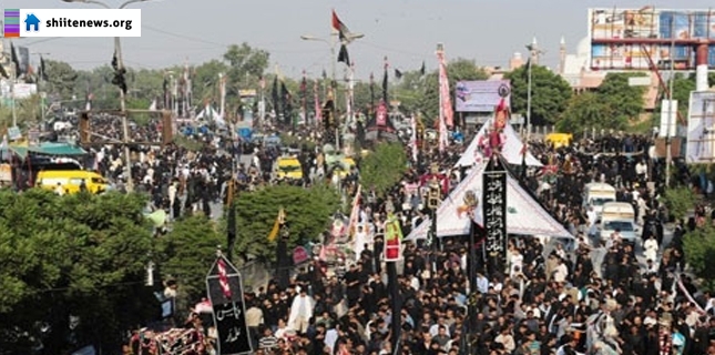 Millions of people attended the mourning procession of Ashura in Karachi