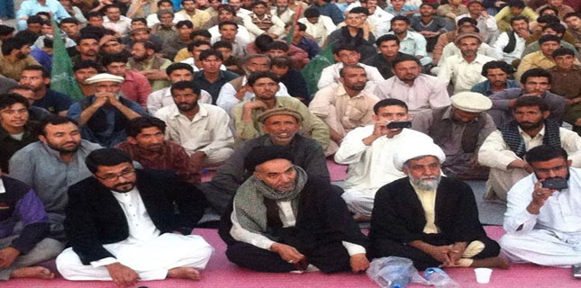 MWM’s Sit-in in Skardu in solidarity with Revolution March