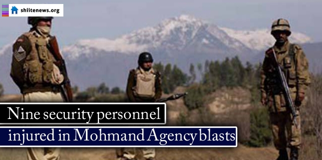 Nine security personnel injured in two separate Mohmand Agency blasts