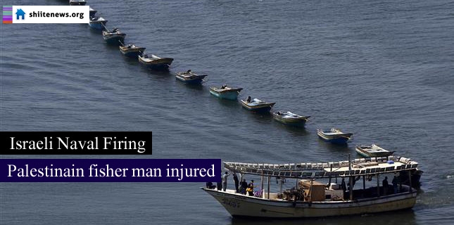 One Palestinain fisherman injured in Israeli naval firing
