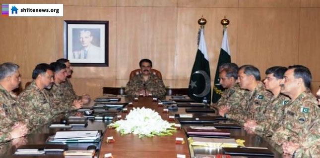 Pace of NAP could affect the results of operation: Core Commanders Conference