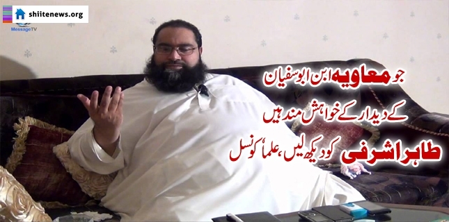 Pakistan Ulema Council declared Molana Tahir Ashrafi as present day’s Muawiyah