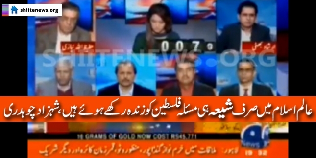 Palestine issue kept alive by Iran and allies, says Pakistani analyst