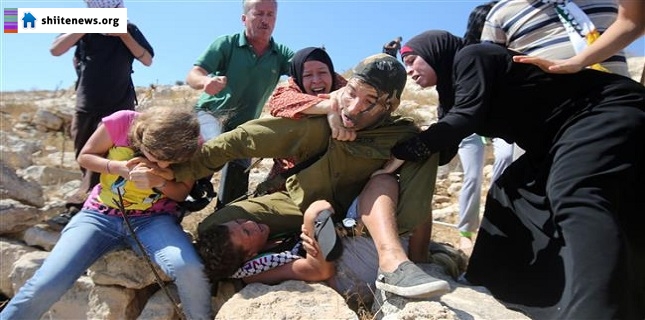 Palestine women overpower Israel soldier bare-handed, rescue boy: Photos