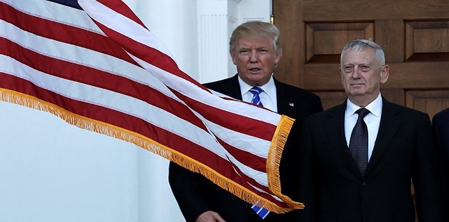 Pentagon ‘Ready’ to Provide ‘Military Options’ for Syria: Mattis