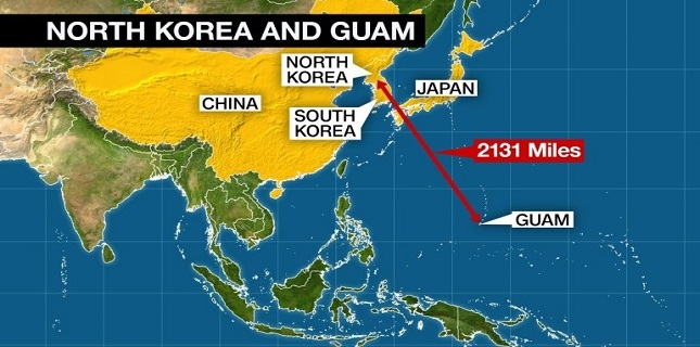 Plans to fire missiles at Guam ready by mid-August: North Korea