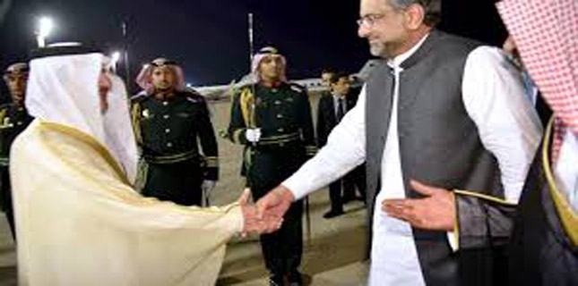 PM Abbasi and Army Chief reach Saudi Arabia to attend joint exercise