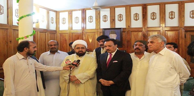 Rehman Malik-led PPP delegation meets Allama Shaheedi of the MWM