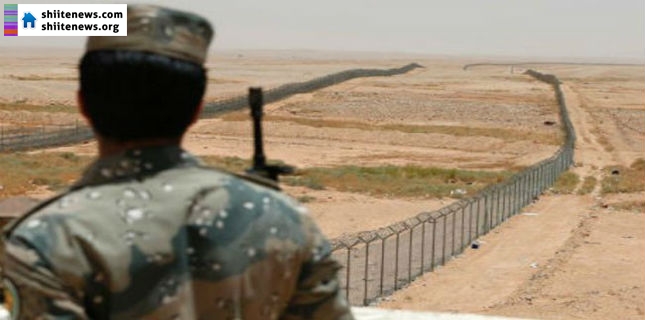 Saudi regime erects security fence on Iraq border