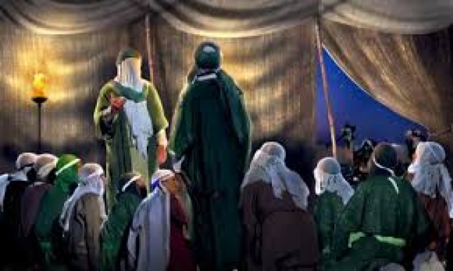 Shia Muslims observe night before Ashura revering Imam Hussain