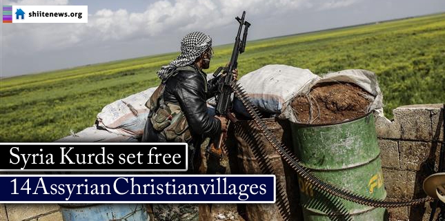 Syria Kurds set free 14 Assyrian Christian villages