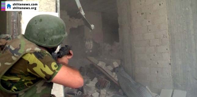 Syrian Arab Army enters the Industrial Quarter of ‘Adra, killing scores of terrorists