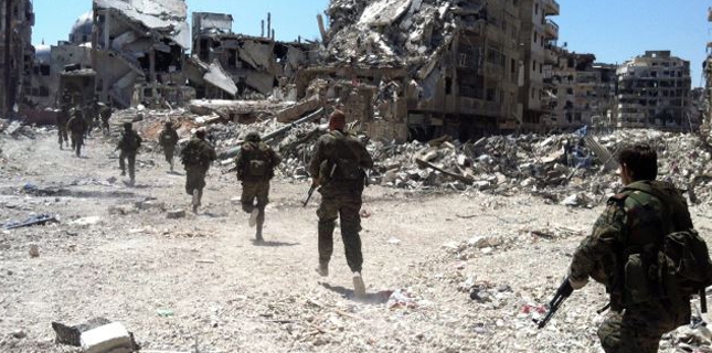 Syrian army gains ground against militants in Aleppo