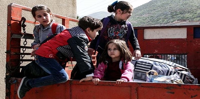 Syrian refugees in Lebanon return to homeland