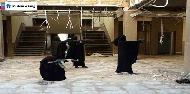 Terror Twin Sisters Training with AK-47s as ISIL Fighters