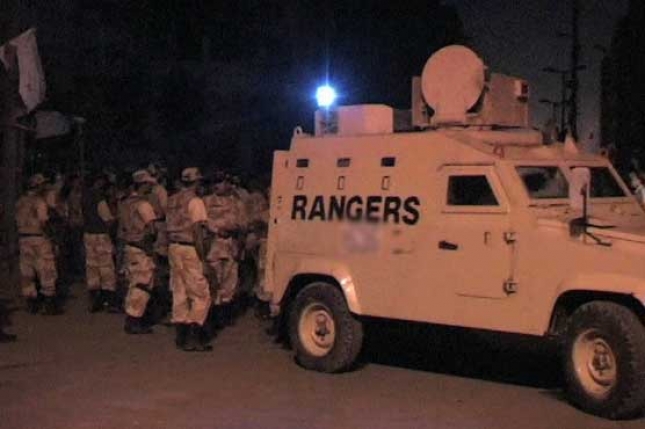 Three terrorists killed in a gun-battle with Rangers in Karachi