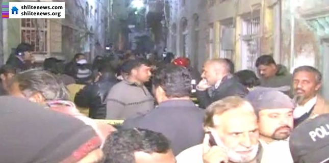 TTP Takfiri Terrorist Suicide blast at Rawalpindi Imambargah kills 8 and dozen injured