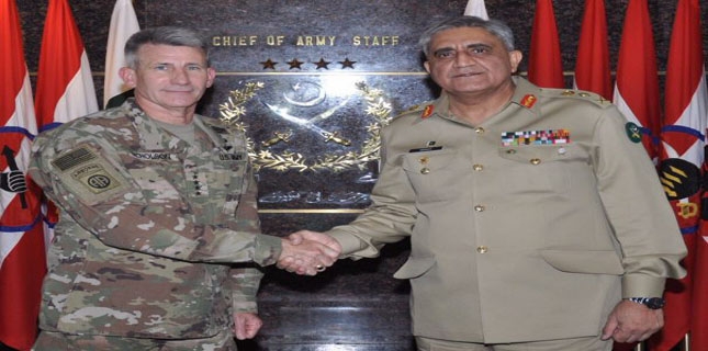 US General accuses Pakistan of providing safe havens to militant groups