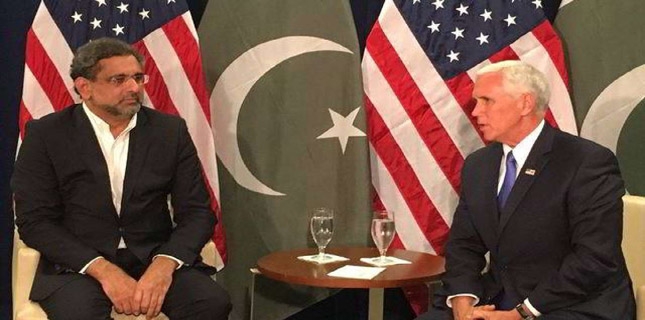 US Vice President tells Prime Minister Abbasi to do more