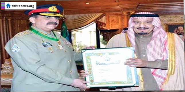 War-Monger Saudi king meets Gen Raheel, vows to help eliminate terrorism