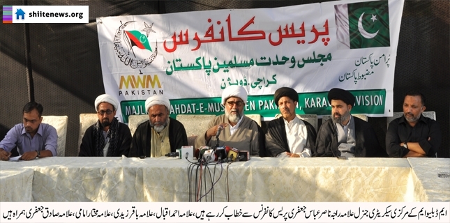 We have lost trust in NAP and Apex Committee: Allama Raja Nasir Abbas