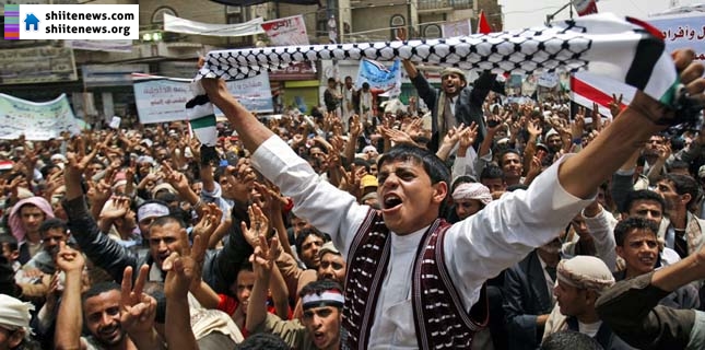 Yemenis protest at gov’t terror policy: Houthi leader