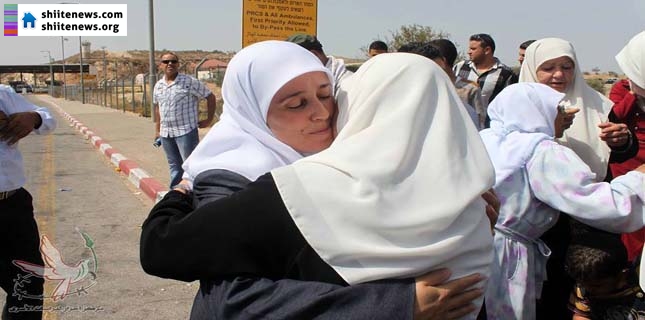 Zionist regime release Female Palestinian prisoner today, leaving her patient husband in prison