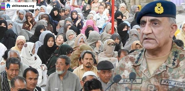 Army Chief reaches Quetta after Allama Raja Nasir sends letter to him