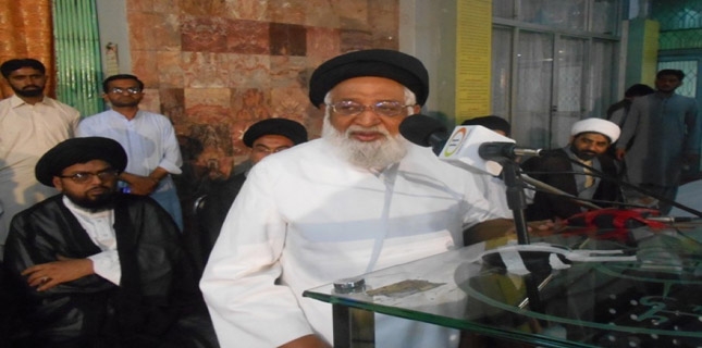 Allama Riaz Najafi calls for Muslim unity to help oppressed Palestinians