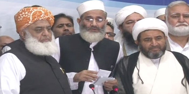 Jamaat-e-Islami and JUIF fail to agree on MMA candidates for Elections 2018