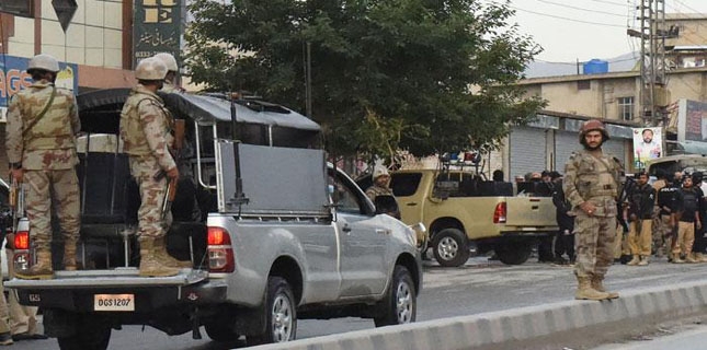 Four terrorists killed in a raid on hideout in Quetta