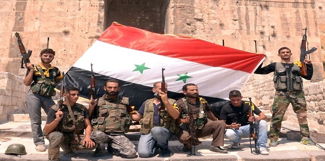 Syrian Forces uncovers secret underground weapons storage