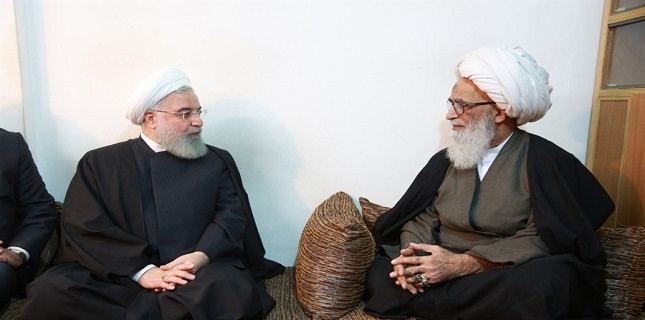 Iranian President met with Ayatollah Bashir Najafi