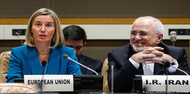 Mogherini chides Trump administration to defend EU-Iran trade ties