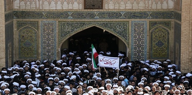 Iran: Religious Scholars Stage Rally in Support of Ayatollah Khamenei's Statement