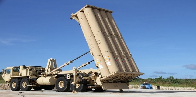 American military deployed anti-ballistic missile defence system in Israel