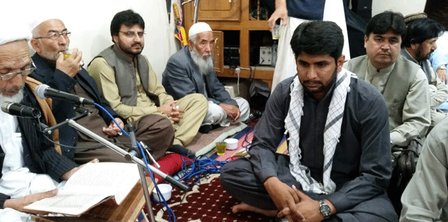 MWM ISO leadership reach Quetta for Condolance to the heirs of martyrs