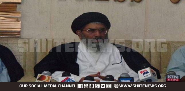 Allama Sajid Naqvi demands withdrawal of false cases