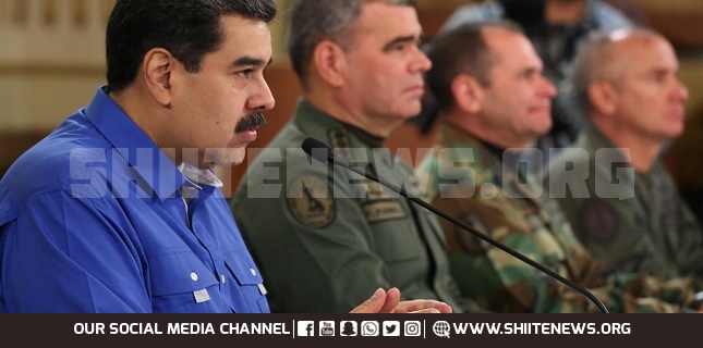 Be ready with weapons in face of US military action: Venezuelan President