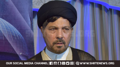 Allama Baqir Zaidi congratulates Zaireen