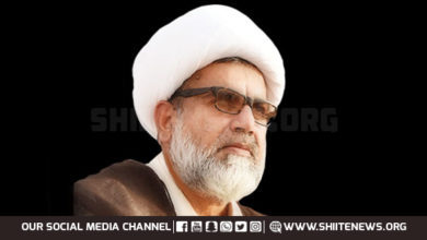 Allama Raja Nasir Condolence