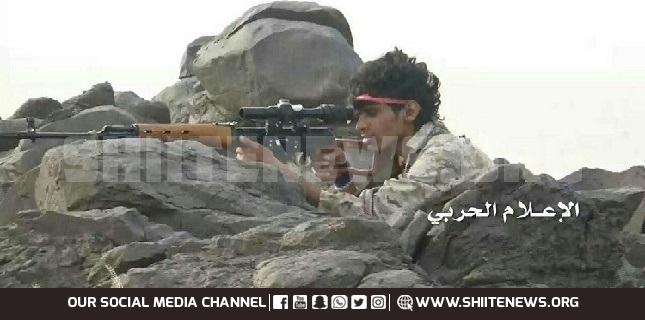 Yemeni sniper killed 4 Saudi mercenaries in Hajjah