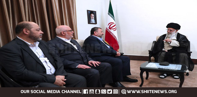 Top Hamas leaders meet Ayatollah Khamenei in Tehran