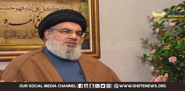 Hasan Nasrallah interview Lebanon